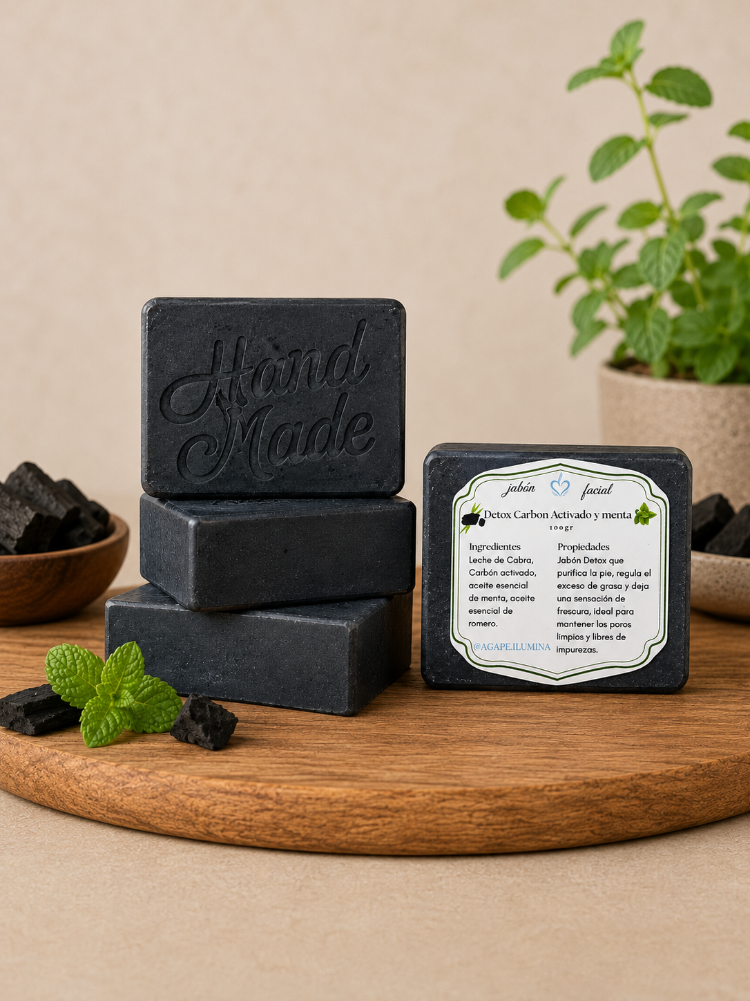 Facial Detox Carbón Activado & Menta